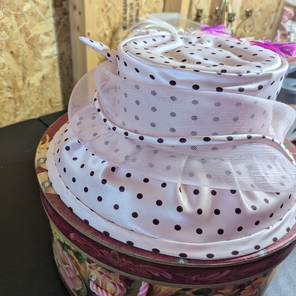 Cato Ladies Size 7 Sunday Hat With Box - Picture 6 of 8